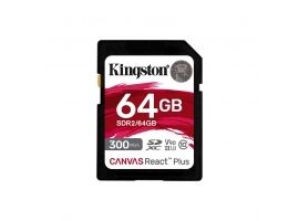Kingston SD    64GB React Plus      UHS-II U3 KIN