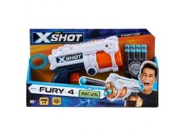 Zuru 36377 X-Shot Fury 4 Dart Blaster