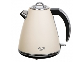 Adler Kettle AD 1343c Electric  2200 W  1.5 L  Stainless steel  360° rotational base  Creme