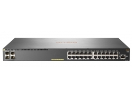HP Enterprise Aruba 2930F 24G PoE+ (370W) 4SFP Switch