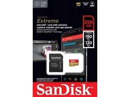 SanDisk Extreme MicroSDXC 256GB 190MB s + Adapter