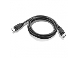 Lenovo DisplayPort to DisplayPort Cable 1.8 m  Black