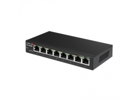 Edimax 8-Port Gigabit Web Smart Switch 	GS-5008E Web managed  Wall-mountable  Power supply type External  Ethernet LAN (RJ-45) ports 8