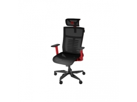 Genesis Ergonomic Chair Astat 700 Black Red