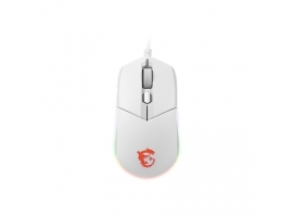 MSI Clutch GM11 Optical  RGB LED light  White  Gaming Mouse  1000 Hz