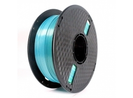 Flashforge Filament  PLA Silk Rainbow 3DP-PLA-SK-01-BG	 1.75 mm diameter  1kg spool  Blue Green