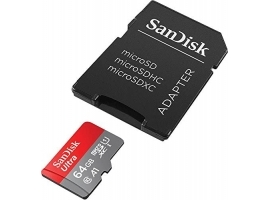 64GB SanDisk Ultra microSDXC 140MB s +Adapter