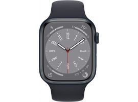 Apple Watch Series 8 GPS 45mm Midnight Aluminium Case z Sport Band Midnight