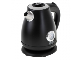 Camry Kettle with a thermometer CR 1344 Electric  2200 W  1.7 L  Stainless steel  360° rotational base  Black