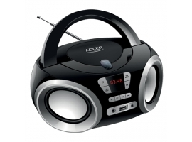 Adler CD Boombox AD 1181 USB connectivity  Speakers  Black