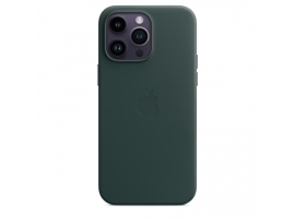 Apple 14 Pro Max Leather Case with MagSafe  Forest Green