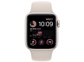 Apple Watch SE 2 (2022) GPS 40mm Starlight Aluminium z Sport Band Starlight 