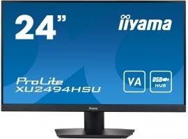 24'' 60 5cm (1920x1080) iiyama ProLite XU2494HSU-B2 16:9 4ms HDMI Displayport VESA Speaker FullHD Black
