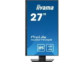 27'' 68 5cm (2560x1440) iiyama ProLite XUB2793QS-B1 16:9 1ms IPS 2xHDMI DisplayPort VESA Pivot Speaker WQHD Black