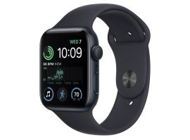 Apple Watch SE 2022 GPS+Cellular 44mm Midnight Aluminium Case z Sport Band Midnight