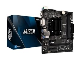 ASRock Mainboard J4125M - Micro ATX - Intel Celeron J4125