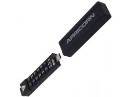 Apricorn USB-Stick Aegis Secure Key 3NXC - USB Typ-A 3.2 Gen 1 - 16 GB -  Schwarz