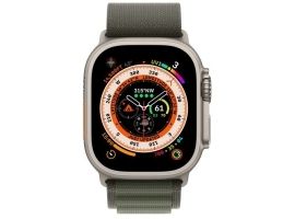 Apple Watch Ultra GPS + Cellular 49mm Titanium Alpine Loop S Green