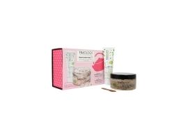 Set Teaology Green Tea Body Ritual Jasmin Tea Firming Body Cream 100ml + Green Tea Reshaping Body Scrub 450g