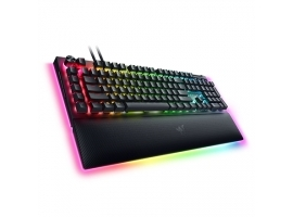 Razer Mechanical Gaming Keyboard BlackWidow V4 Pro RGB LED light  US  Wired  Black  Green Switches  Numeric keypad