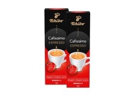 ZESTAW 2x Tchibo Cafissimo Espresso Elegant Aroma Kawa Palona Kapsułki 10 szt 