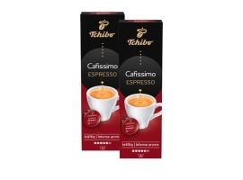 ZESTAW 2x Tchibo Cafissimo Espresso Intense Aroma Kawa Palona Kapsułki 10 szt
