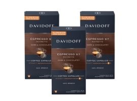 ZESTAW 3x Davidoff Espresso 57 Coffee Capsules 10 szt