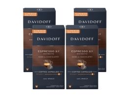 ZESTAW 4x Davidoff Espresso 57 Coffee Capsules 10 szt