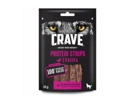 Crave Protein Strips Kaczka 55g