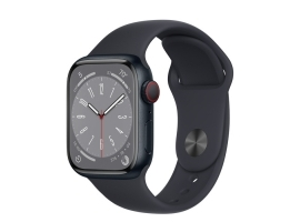 Apple Watch Series 8 GPS 41mm Midnight Aluminium Case z Sport Band Midnight