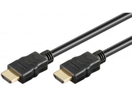 Goobay 60611 High Speed HDMI Cable with Ethernet 2m  black