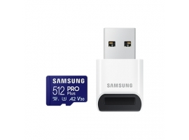 Samsung PRO Plus z USB Adapter 512GB MicroSDXC U3 V30 A2