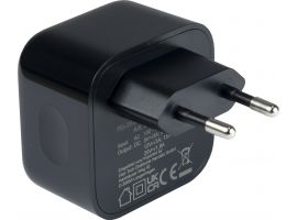 Charger USB-C 36W Black Inter-Tech PD-2036