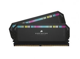 

Pamięć RAM Corsair Dominator Platinum RGB 64GB (2x32GB Kit) DDR5-6000 CL30