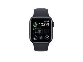 Apple Watch SE 2022 MNK03 GPS 44mm Midnight Aluminium Case z Sport Band Midnight 