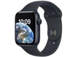 Apple Watch SE 2022 MNK03 GPS 44mm Midnight Aluminium Case z Sport Band Midnight 