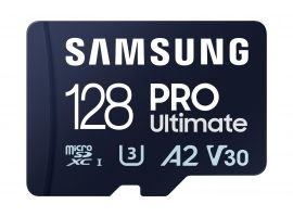 Samsung  PRO Ultimate 128 GB microSDXC U3 V30 A2 SD adapter