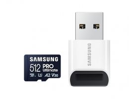 Samsung MicroSDXC PRO Ultimate 2023 512GB + Czytnik