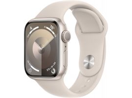 Apple Watch Series 9 GPS 45mm Aluminium Starlight Sport Band S/M Starlight 