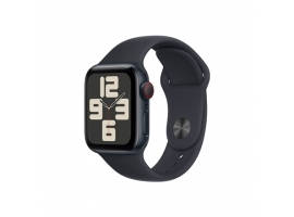 Apple Watch SE GPS+Cellular 40mm Midnight Aluminium M/L Sport Band