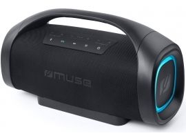 Muse Portable Bluetooth Speaker Splash Proof, Black Muse