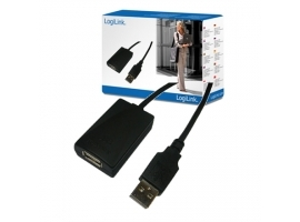 Logilink USB 2.0 repeater 5m USB A female  USB A