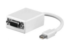 Logilink Mini DisplayPort to VGA Adapter: HD DSUB 15-pin FM Mini DisplayPort M