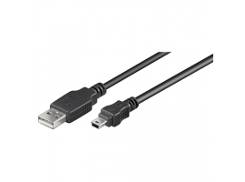 Goobay USB 2.0 USB 2.0 male (type A) USB 2.0 mini male (type B 5-pin) 1.5 m