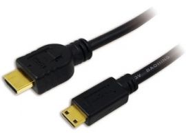 Logilink HDMI to Mini HDMI High Speed CH0021 HDMI Cable Black 1 m