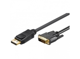 Goobay 51961 DisplayPort DVI-D cable 1.2 gold-plated 2m