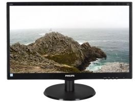 Monitor Philips  223V5LHSB2 00 (21 5"; TN; FullHD 1920x1080; HDMI  VGA; kolor czarny)