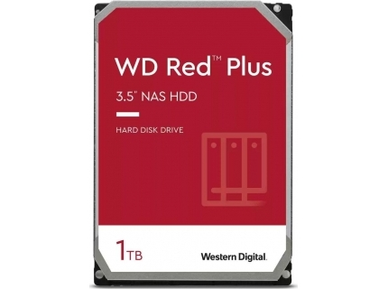 Western Digital Red+ 1TB 3.5" SATA III