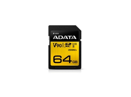 ADATA Premier ONE UHS-II U3 64 GB SDXC Flash memory class 10