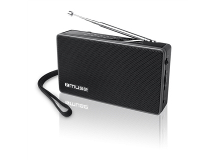 Muse M-030R Black  2-band portable radio